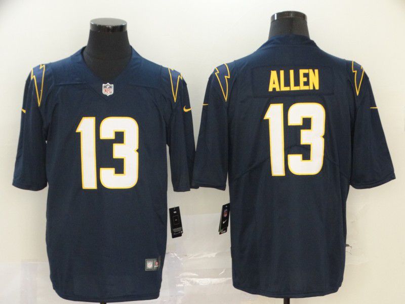 Men Los Angeles Chargers 13 Allen Dark Blue Nike Vapor Untouchable Stitched Limited NFL Jerseys